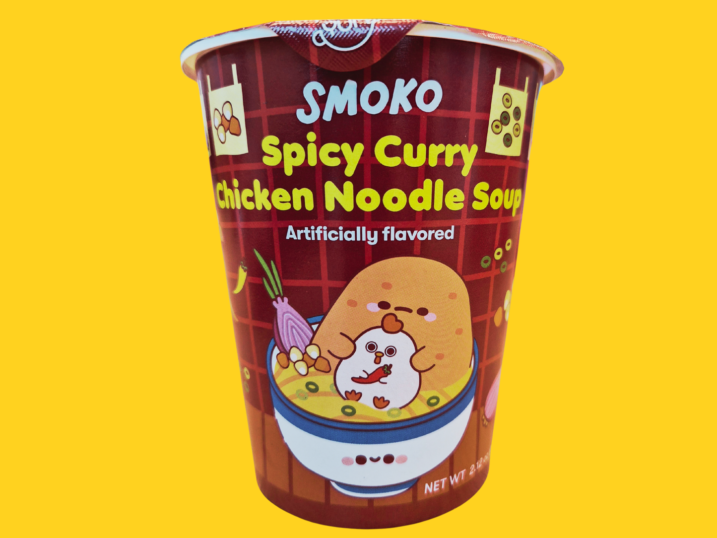Smoko Spicy Curry Chicken Noodle Soup 60g